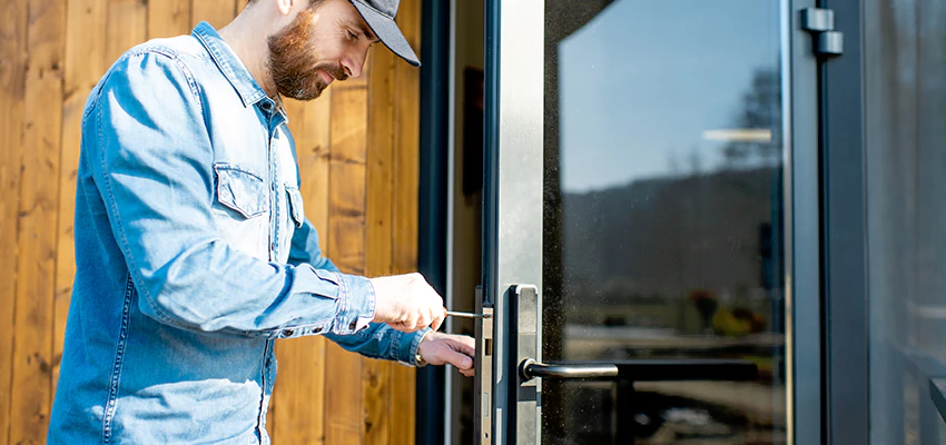 Frameless Glass Storefront Door Locks Replacement in Round Lake Beach, IL